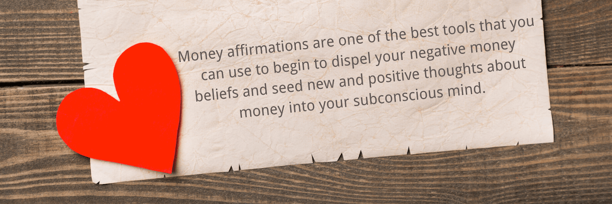 money affirmations attracting money